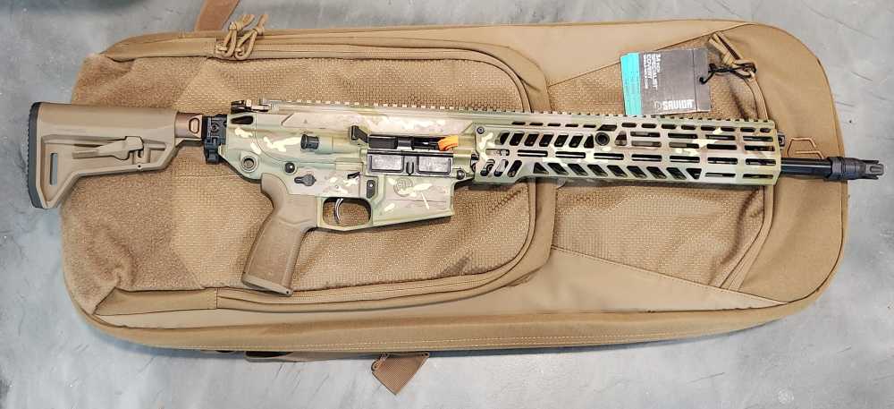 Sig Sauer MCX Spear 7.62x51 16in 20rd Multicam folding stock w/ soft case-img-1