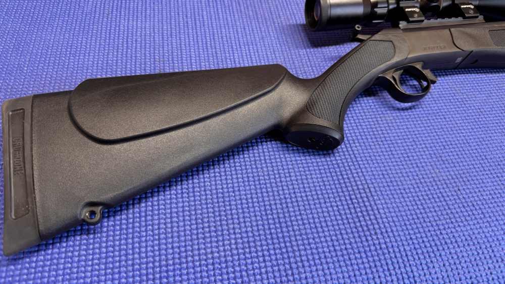 CVA Hunter 450 Bushmaster single shot with Simons 6-18x50 scope-img-1