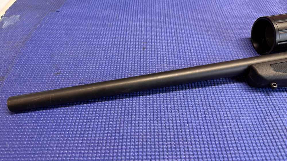 CVA Hunter 450 Bushmaster single shot with Simons 6-18x50 scope-img-10