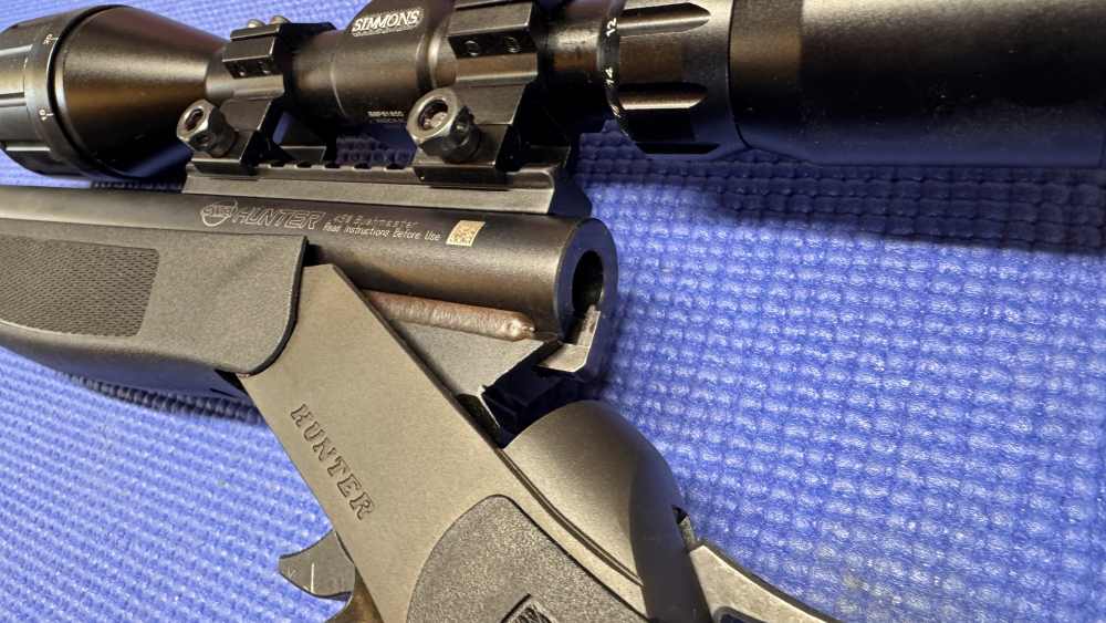 CVA Hunter 450 Bushmaster single shot with Simons 6-18x50 scope-img-15