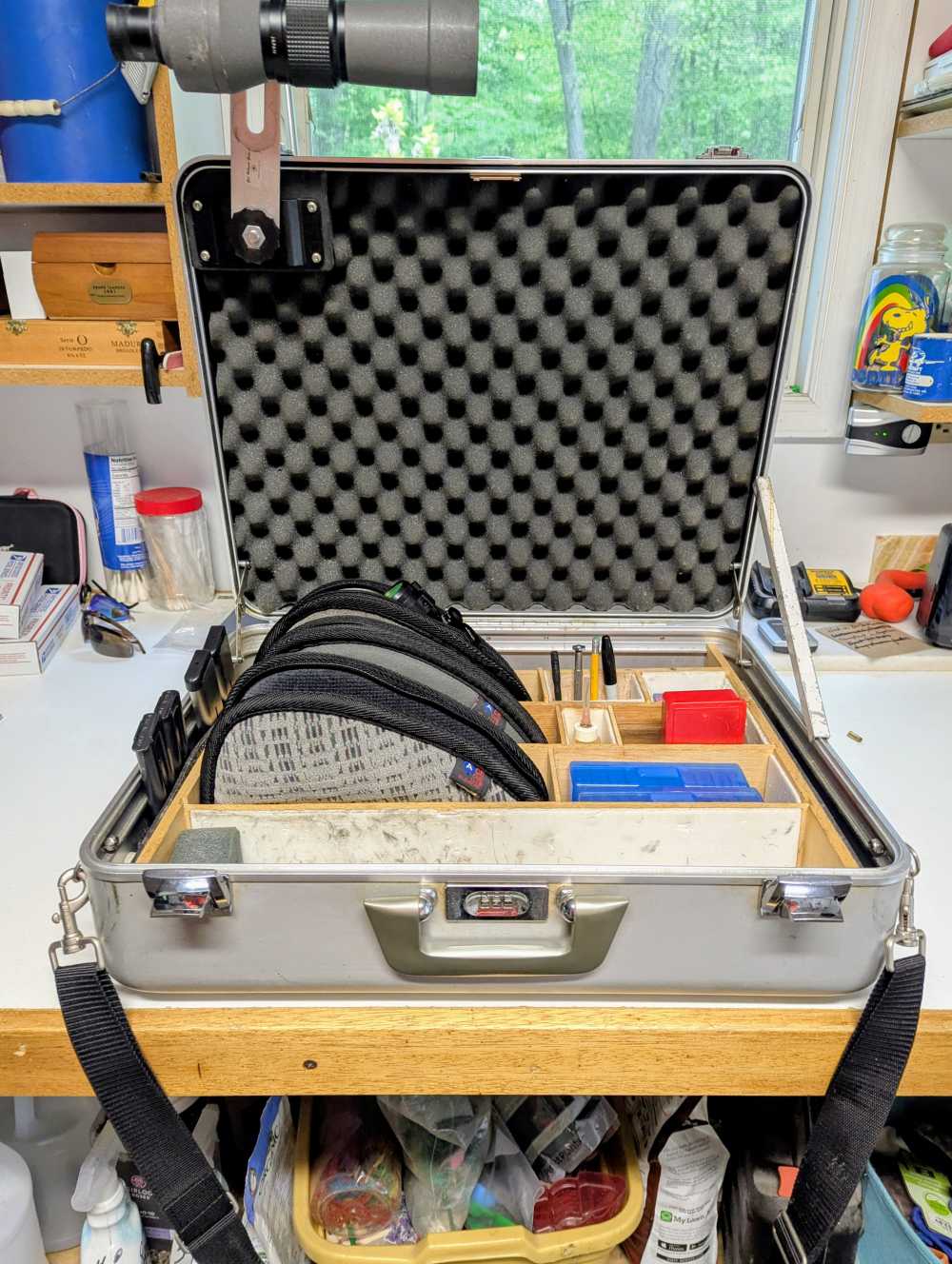 Gun Box with Gil Hebard scope mount-img-6