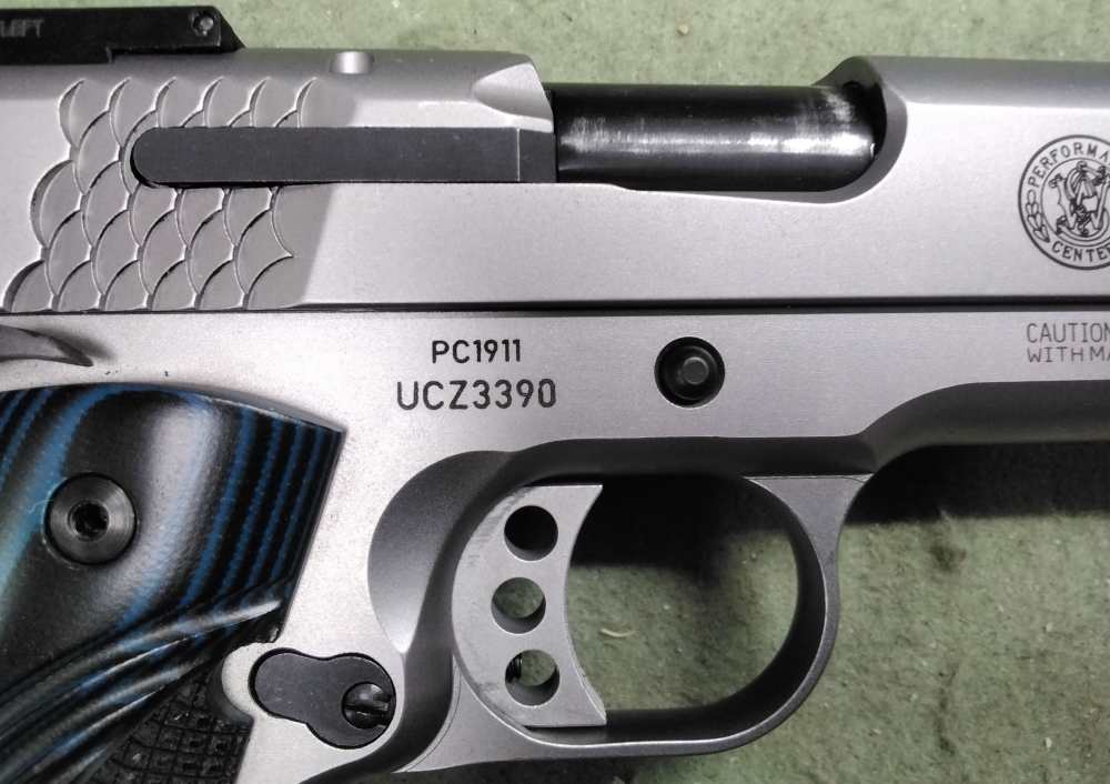 S&W Performance Center 1911 .45 ACP Stainless G10 2 Mags - UCZ3390-img-3