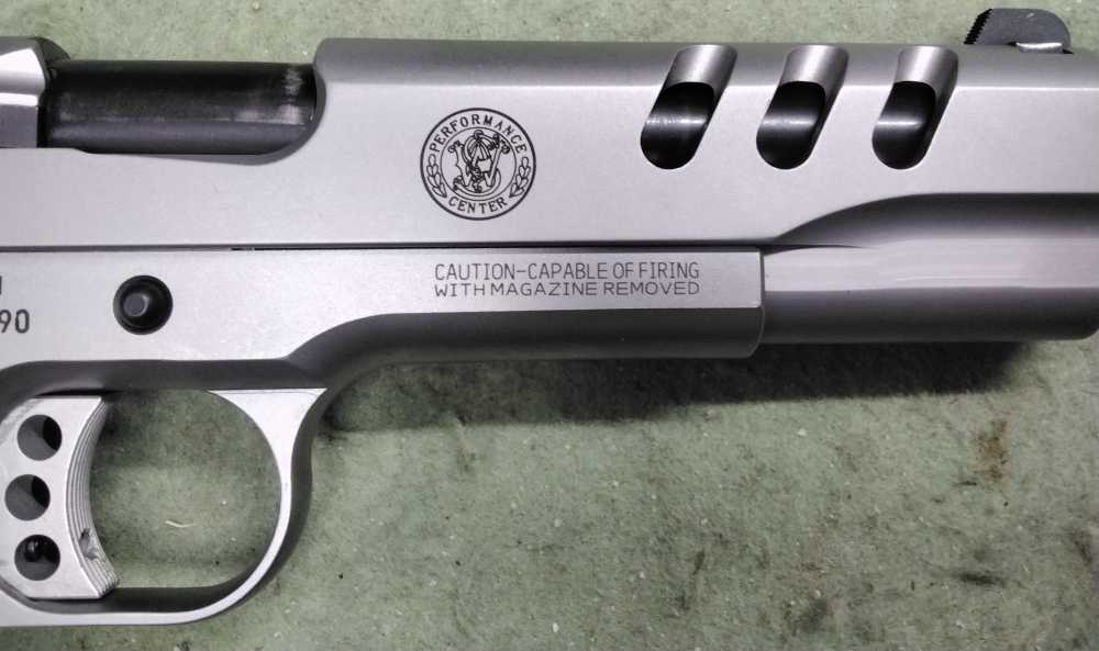 S&W Performance Center 1911 .45 ACP Stainless G10 2 Mags - UCZ3390-img-4