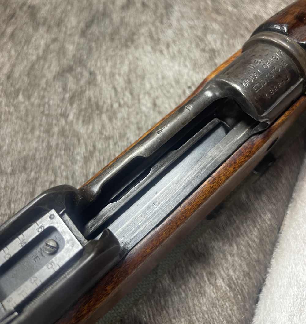 VERY NICE 12-17 EDDYSTONE WWI US MODEL 1917 30-06 RIFLE C&R -img-23
