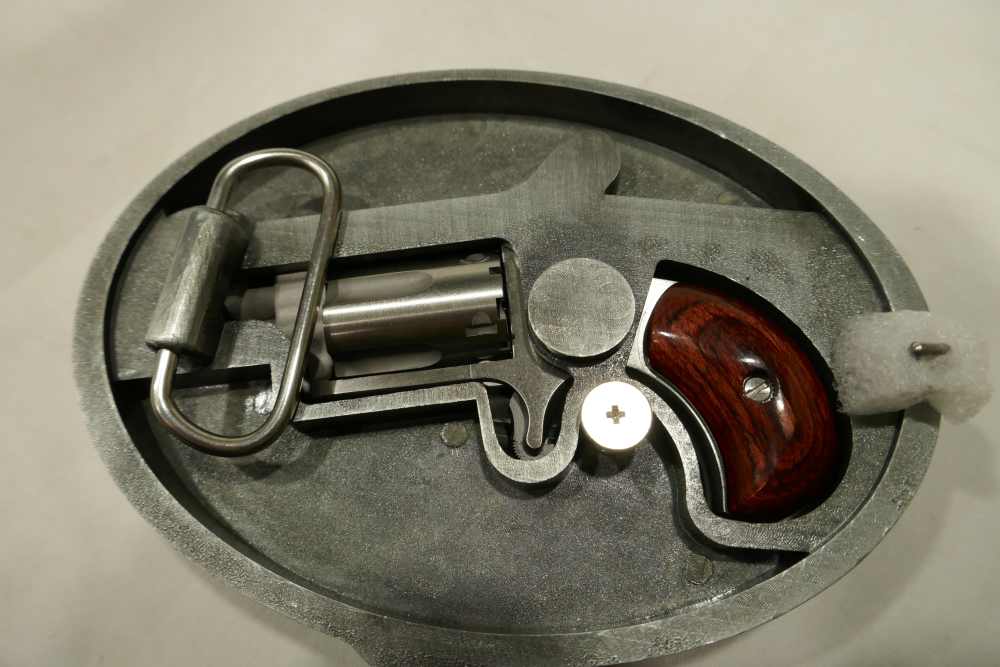 NIB NAA Mini Revolver Ornate Belt Buckle 22 LR NAA-22LR-BBO-img-2