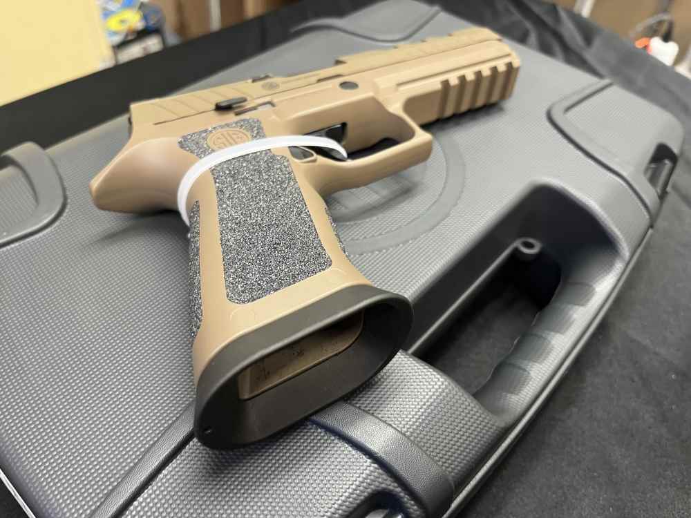 Sig P320 X-FIVE DH3 5" Bull Barrel 9mm Optics Ready Coyote Tan-img-10