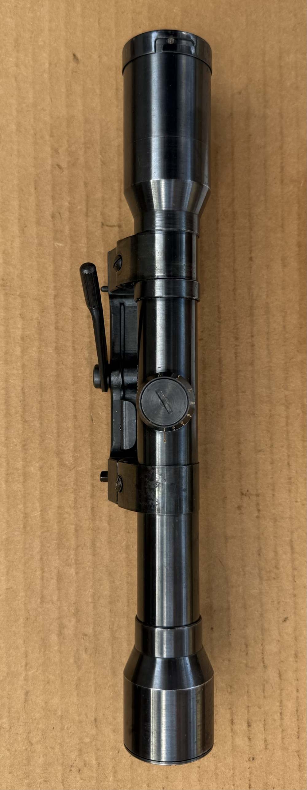 Original German LSR Sniper Rifle Optic Scope & Mount WWII German K98 Mauser-img-2
