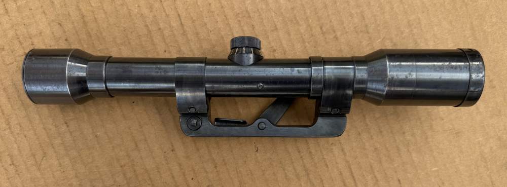 Original German LSR Sniper Rifle Optic Scope & Mount WWII German K98 Mauser-img-8