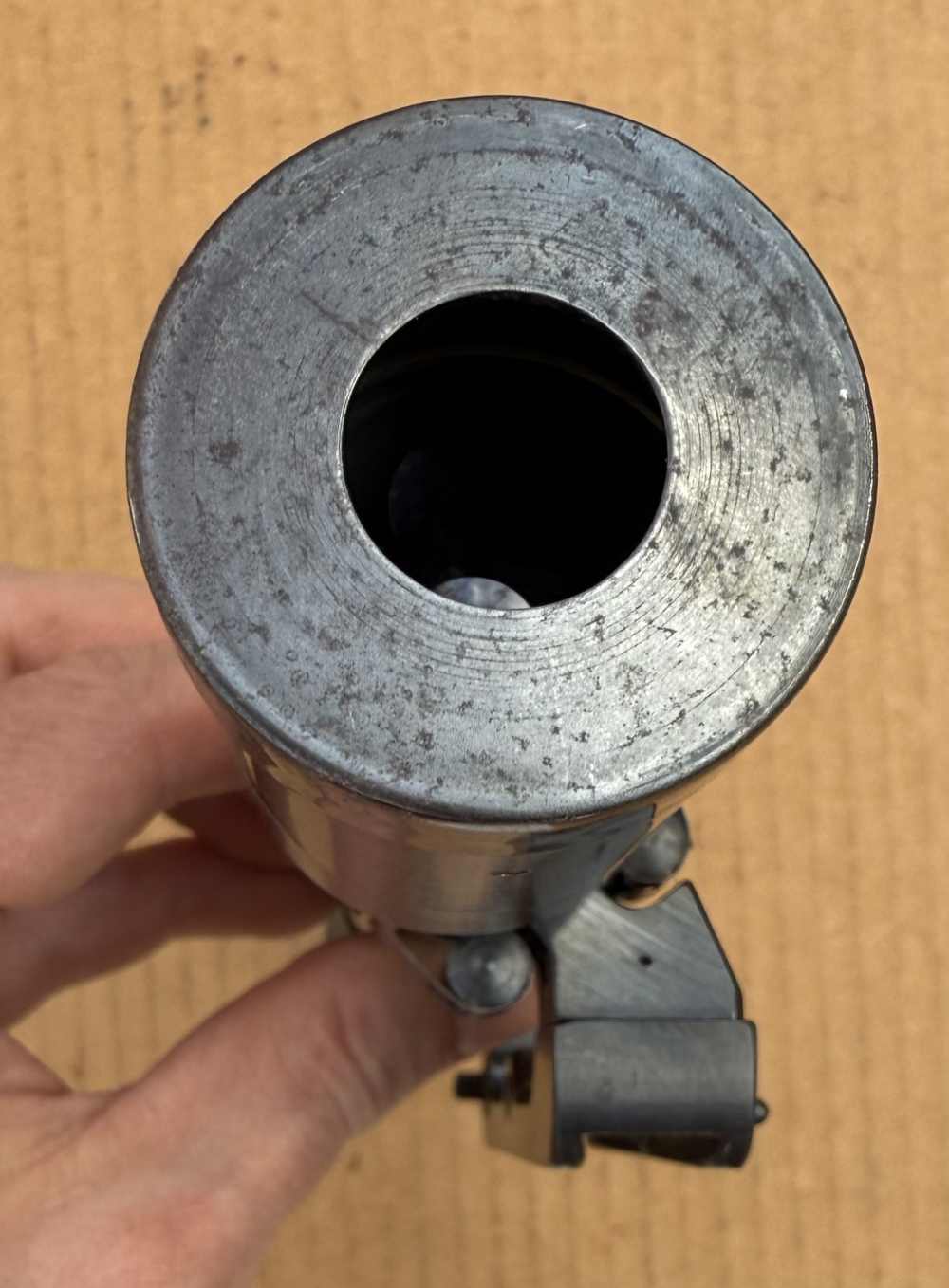 Original German LSR Sniper Rifle Optic Scope & Mount WWII German K98 Mauser-img-13