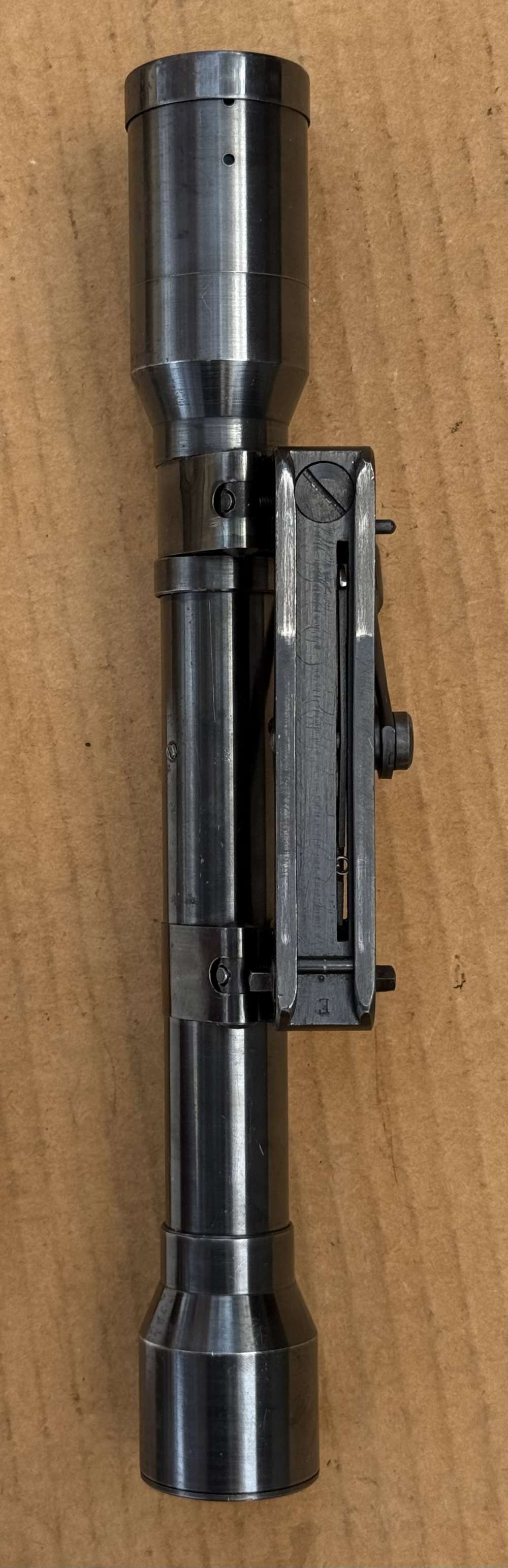 Original German LSR Sniper Rifle Optic Scope & Mount WWII German K98 Mauser-img-11