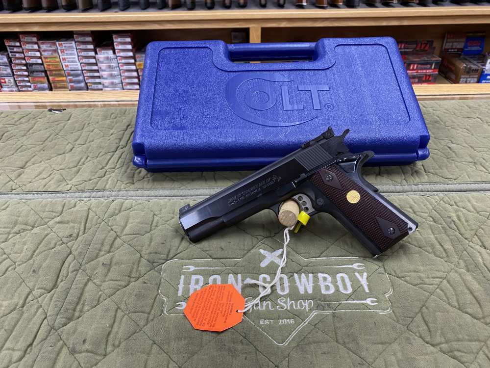 Colt Mfg O5872A1 Gold Cup National Match 9mm Luger-img-0