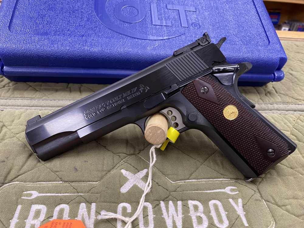 Colt Mfg O5872A1 Gold Cup National Match 9mm Luger-img-1