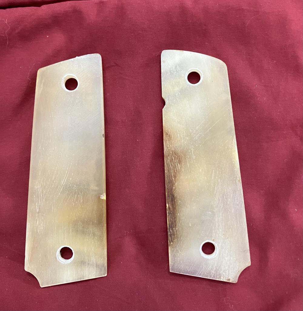 Genuine Ram Horn Grips  for Colt 19 11 and clones-img-2