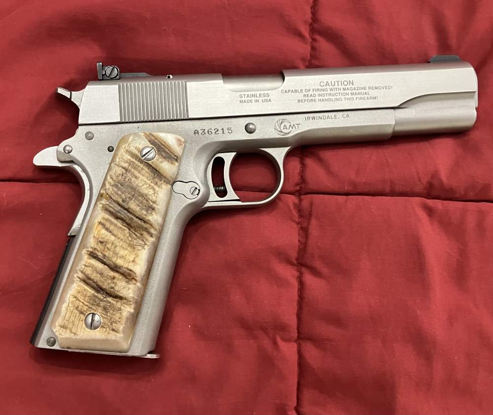 Genuine Ram Horn Grips  for Colt 19 11 and clones-img-3