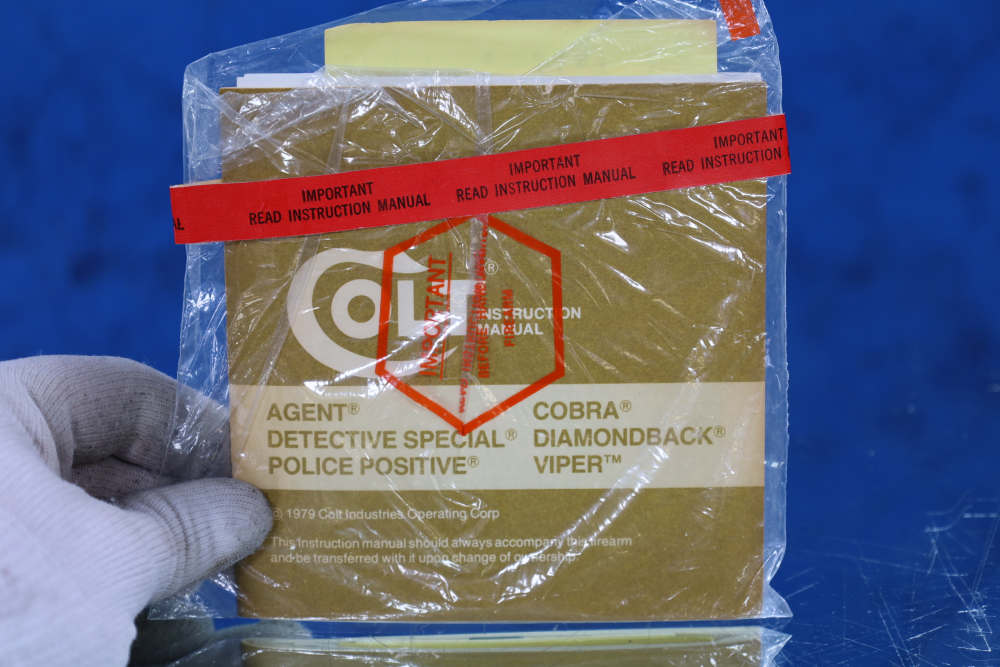 Colt Diamondback Cobra Viper Agent Detective Special Police Positive Manual-img-3