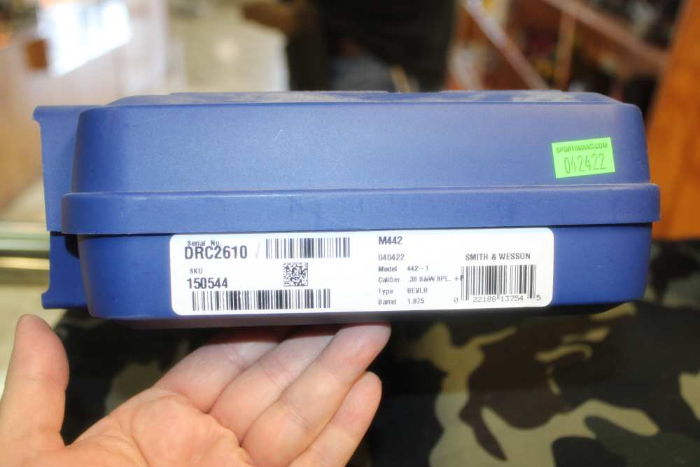 Smith & Wesson M442-1 DAO Black 1.875"-img-2
