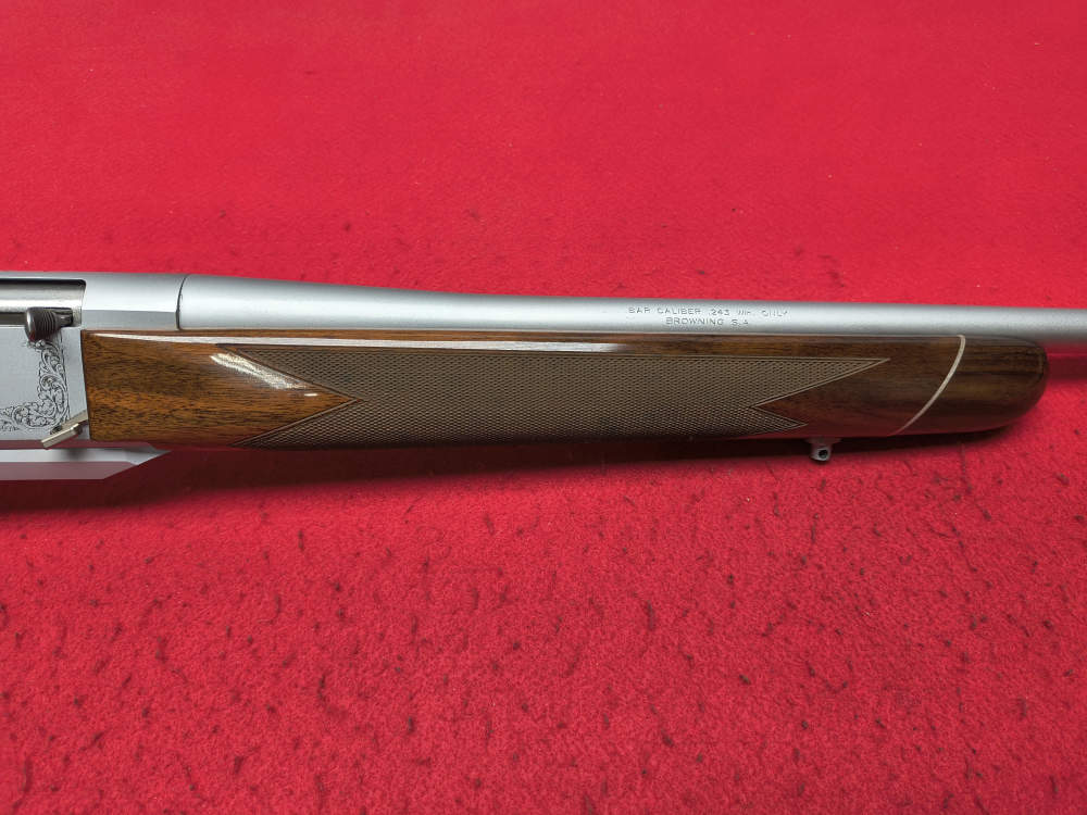 Browning BAR White Gold Medallion 243 Win USED In Stock!-img-3