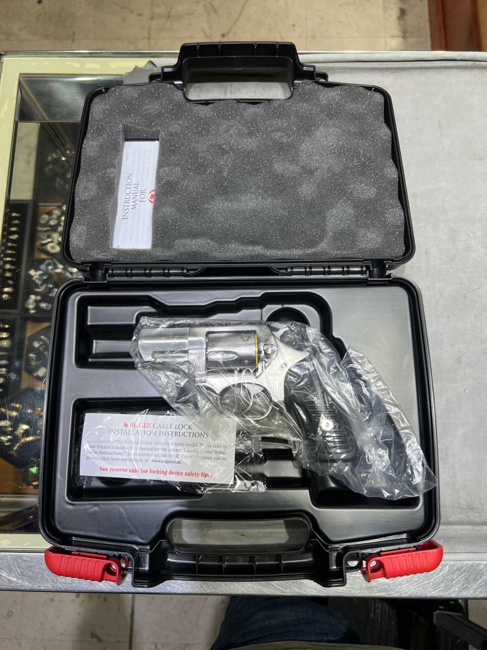 Ruger SP101 .38 Special +P Satin Stainless 2.25" 5-Shot, Engraved Barrel-img-17