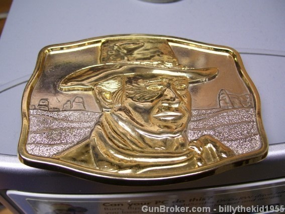 John Wayne Belt Buckle-img-1