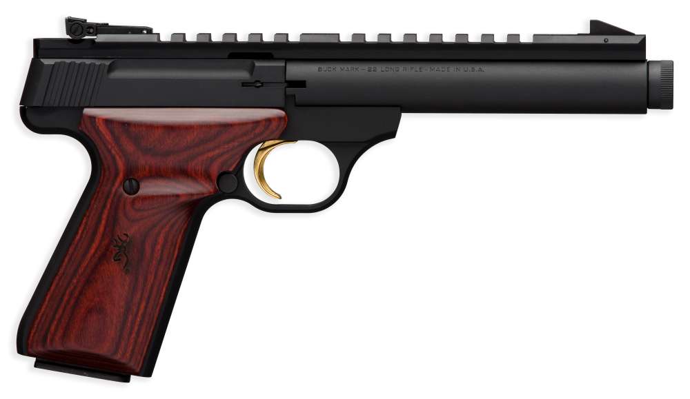 Browning Buck Mark Field Target Suppressor Ready 22lr 5 7/8"-img-0