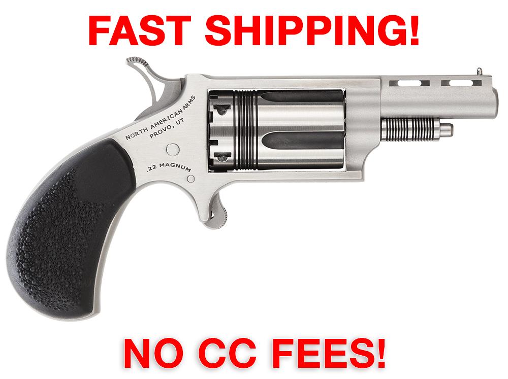 North American Arms THE WASP 22Mag REV 1-5/8" SS-img-0