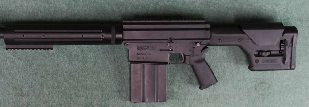Noreen Gen 1 Bad News 338 Lapua Semiauto Rifle CA Compliant Pins & Mag Rel-img-10