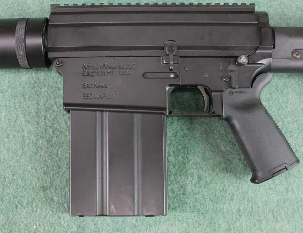 Noreen Gen 1 Bad News 338 Lapua Semiauto Rifle CA Compliant Pins & Mag Rel-img-13