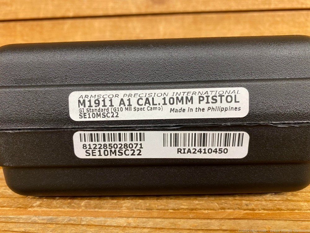 Rock Island Armory M1911-A1 GI 10MM 5" MSC VZ-img-4