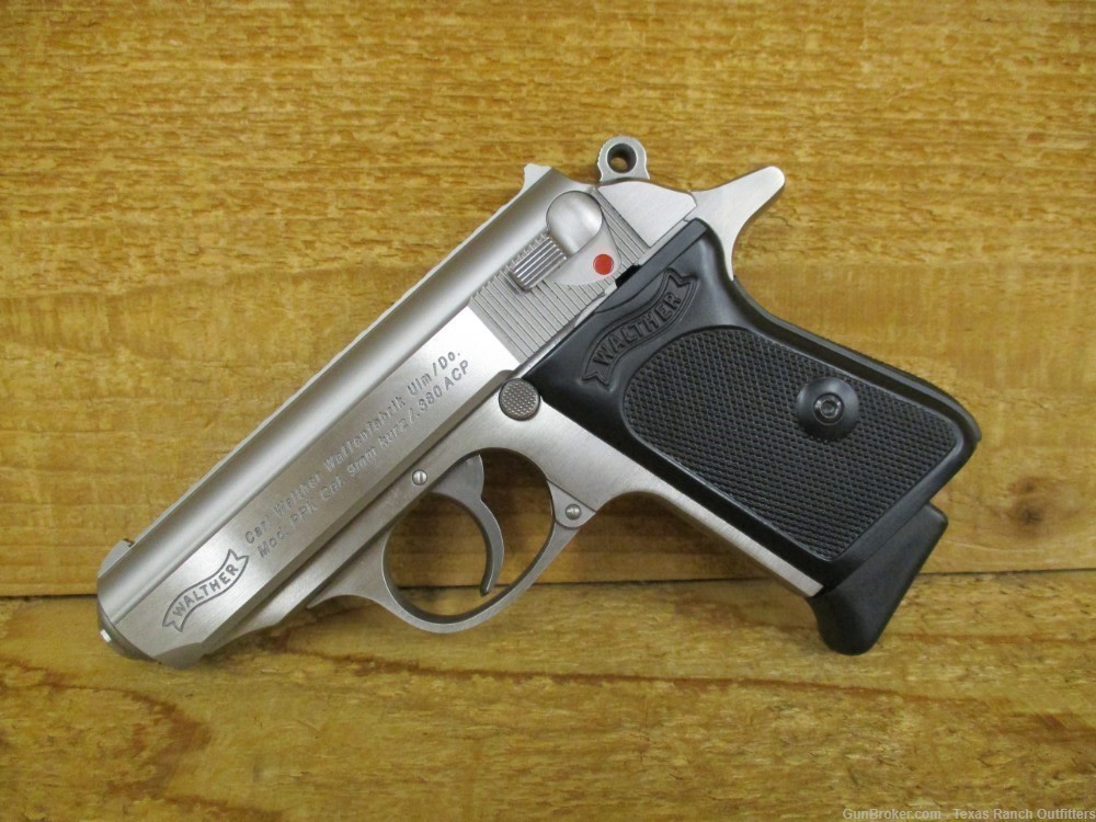 Walther PPK .380 ACP Stainless NIB -img-1