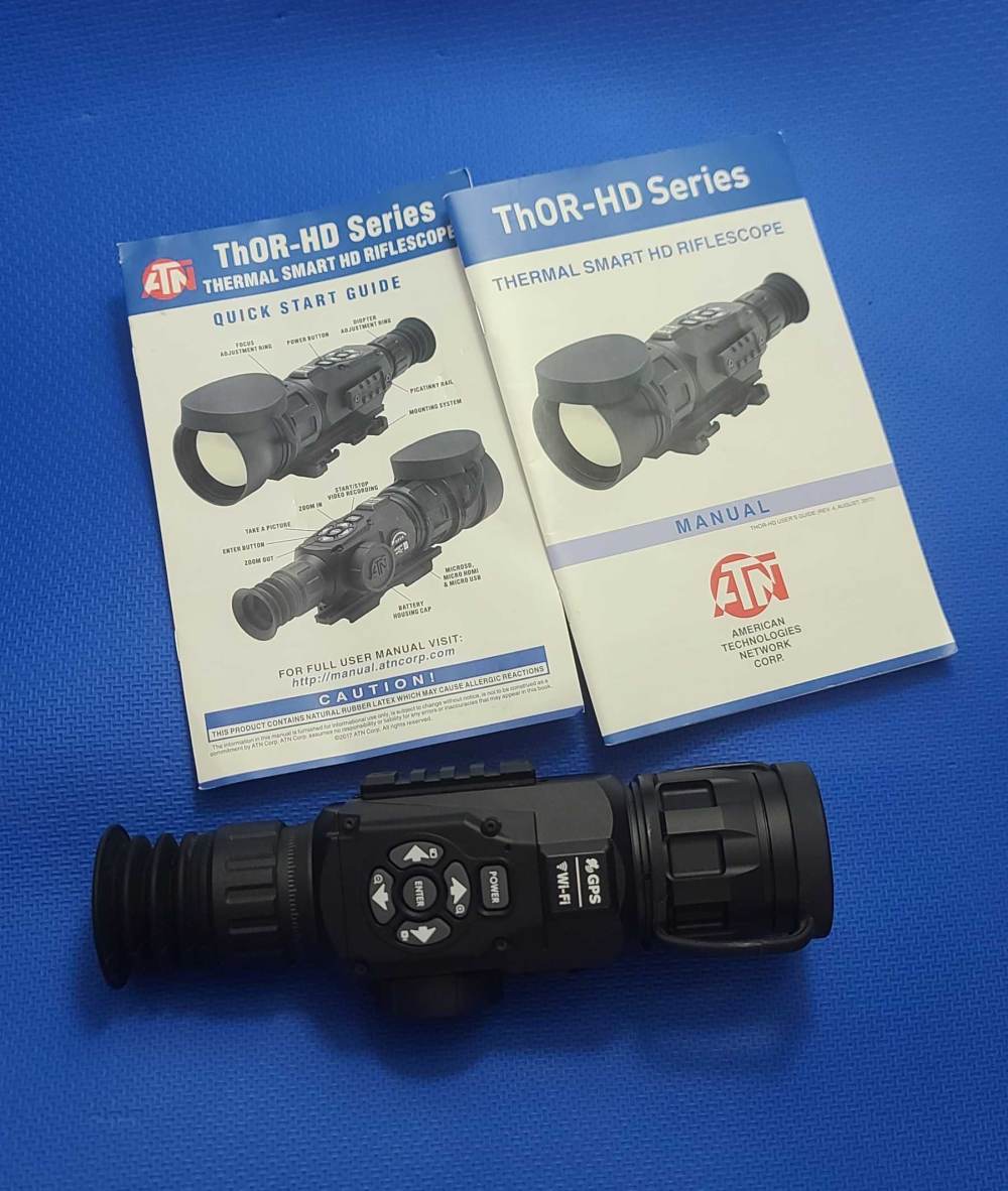 ATN ThOR HD 384 4.5-18x 384x288 50mm thermal rifle scope WiFi GPS P05025036-img-0