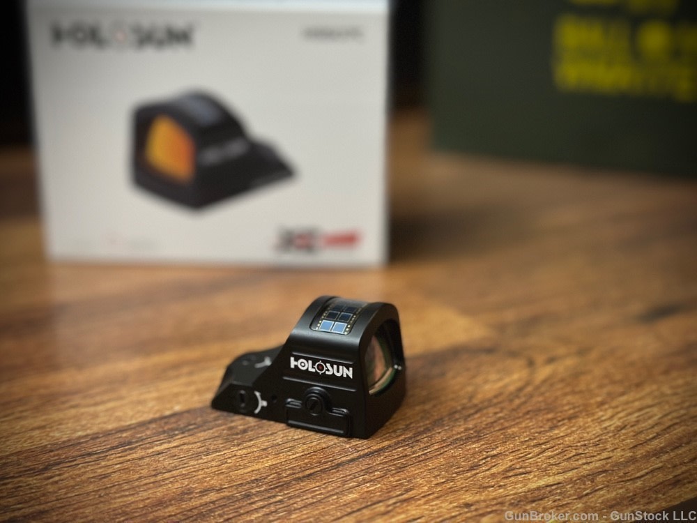 Holosun XS507C X2 Series Red Dot Reflex Sight with Solar Panel-img-2