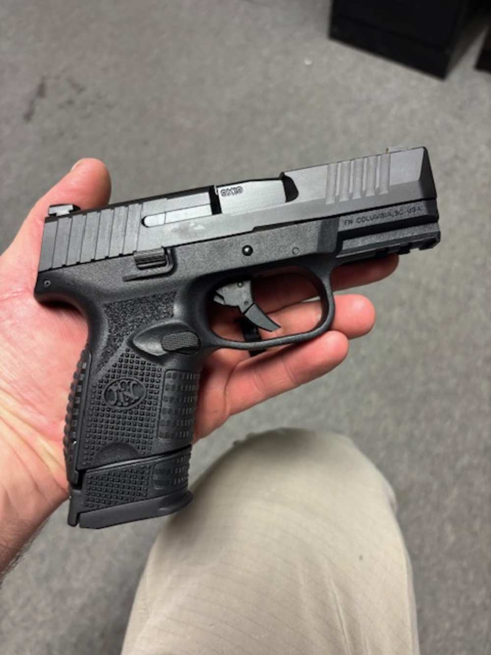 FNH 509C 9MM 12RD&15RD NO MANUAL SAFETY-img-0