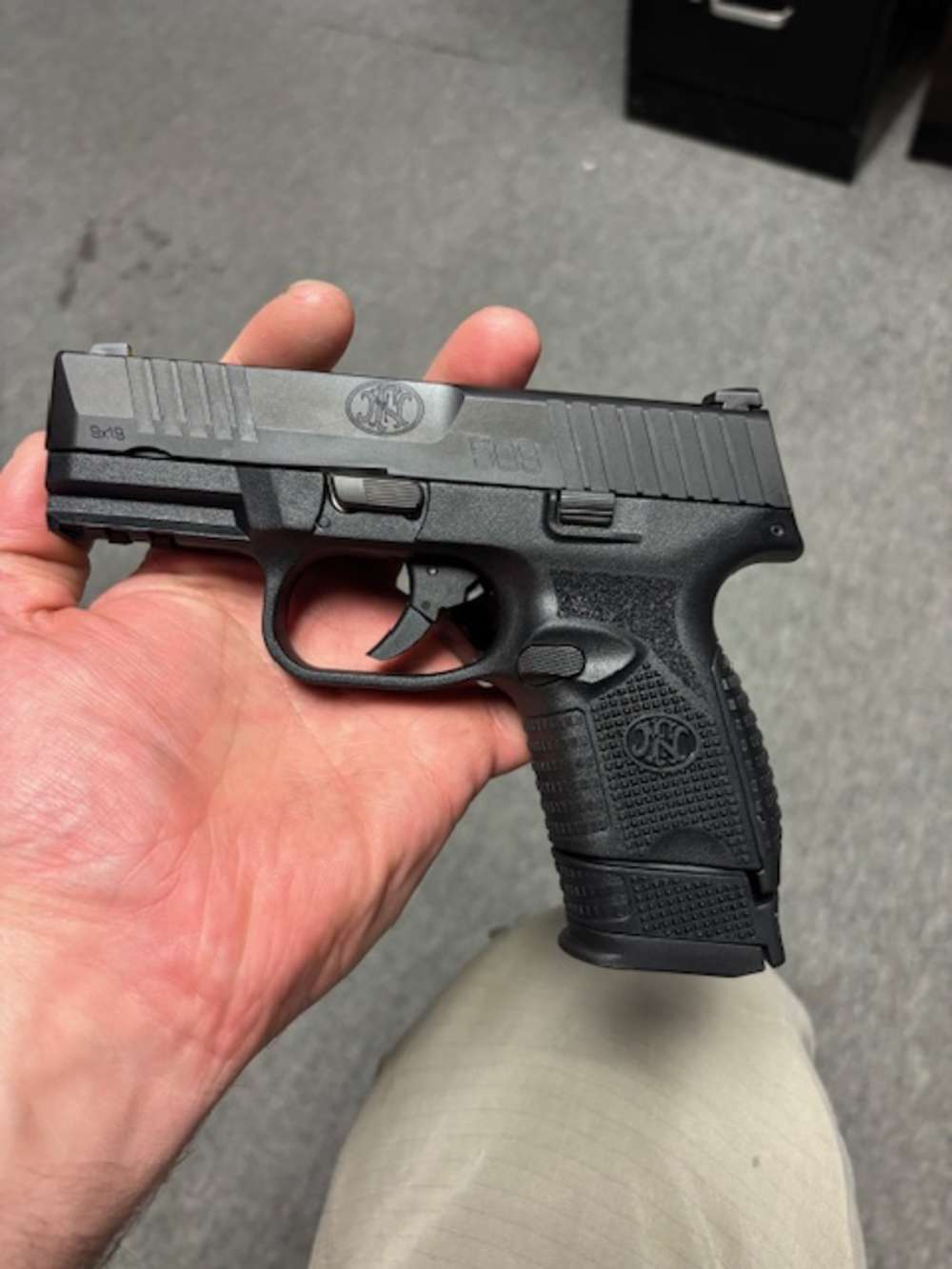 FNH 509C 9MM 12RD&15RD NO MANUAL SAFETY-img-1