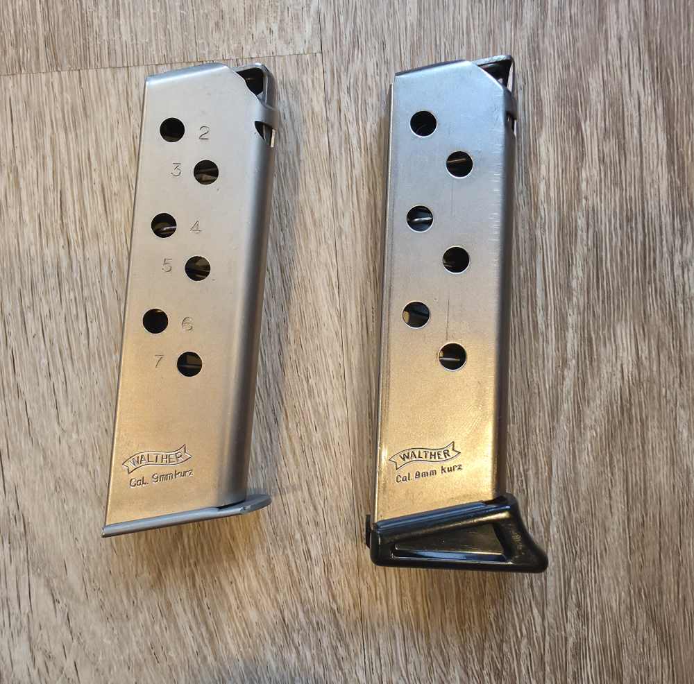 Walther Interarms PPK/S .380 ACP Stainless NIB Unfired 2 Mags Box-img-5