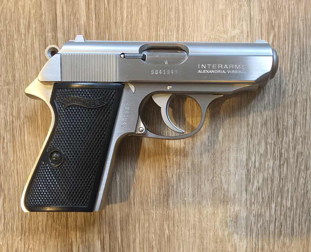 Walther Interarms PPK/S .380 ACP Stainless NIB Unfired 2 Mags Box-img-1
