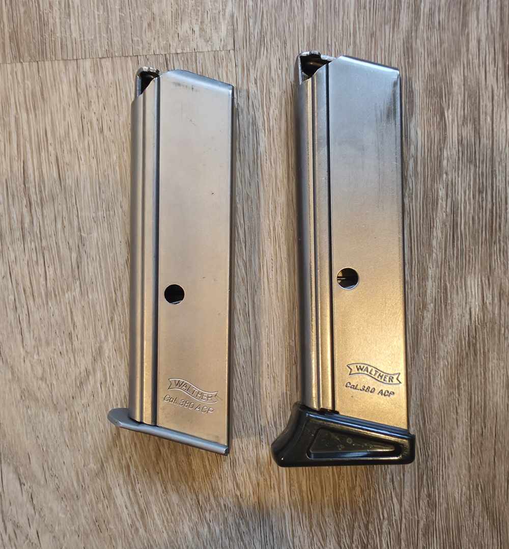 Walther Interarms PPK/S .380 ACP Stainless NIB Unfired 2 Mags Box-img-6