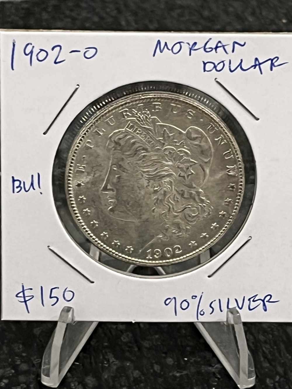 Beautiful 1902-O Morgan Silver Dollar 90% Silver BU!-img-0