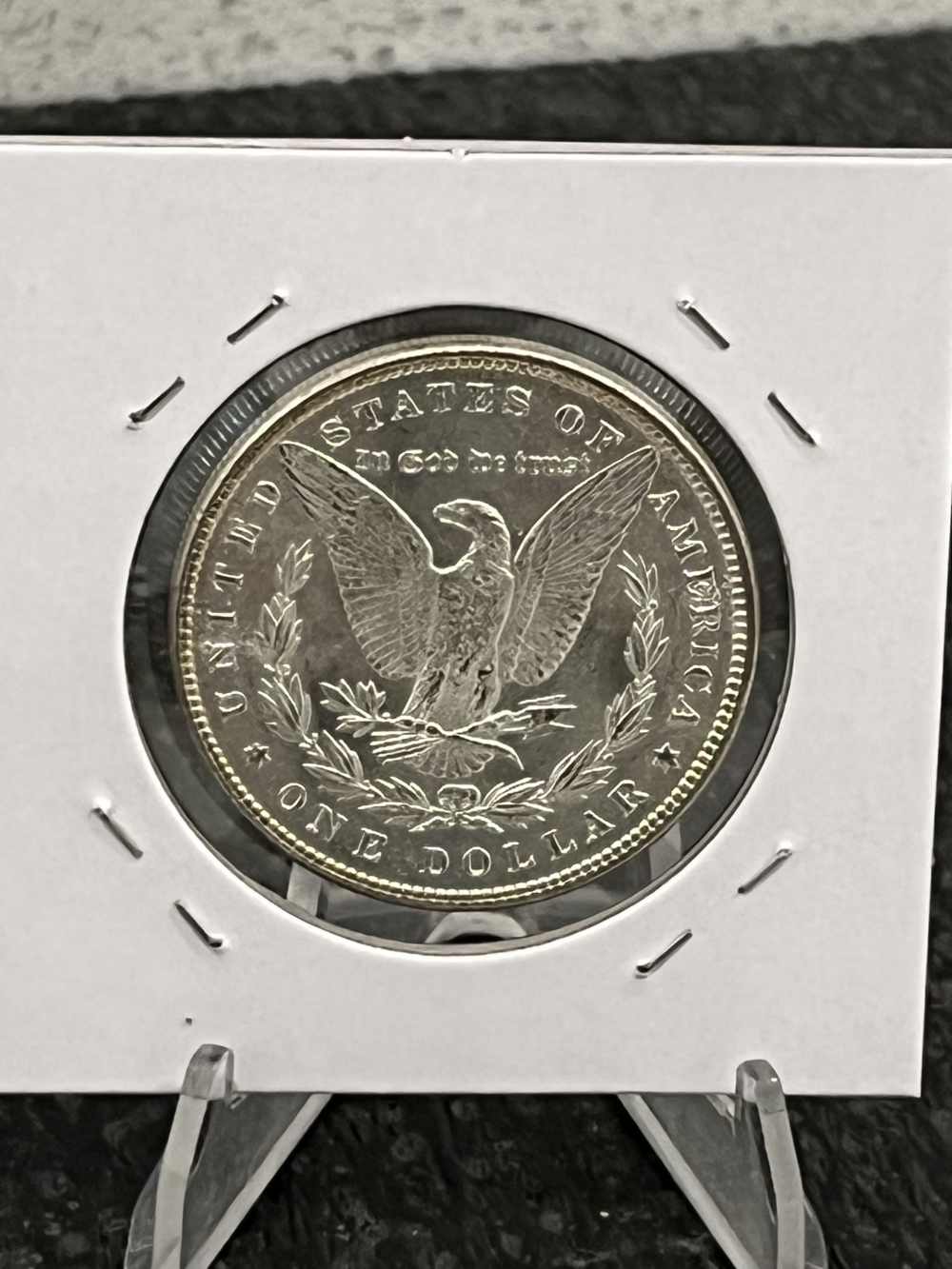 Beautiful 1887 Morgan Silver Dollar 90% Silver BU!-img-1
