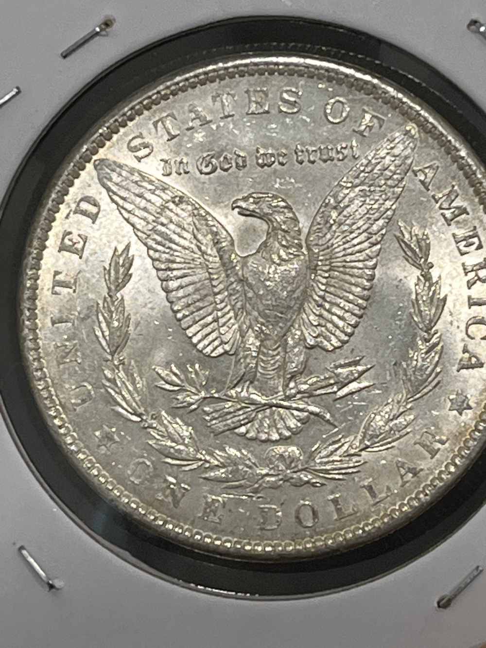 Beautiful 1889 Morgan Silver Dollar 90% Silver BU!-img-3