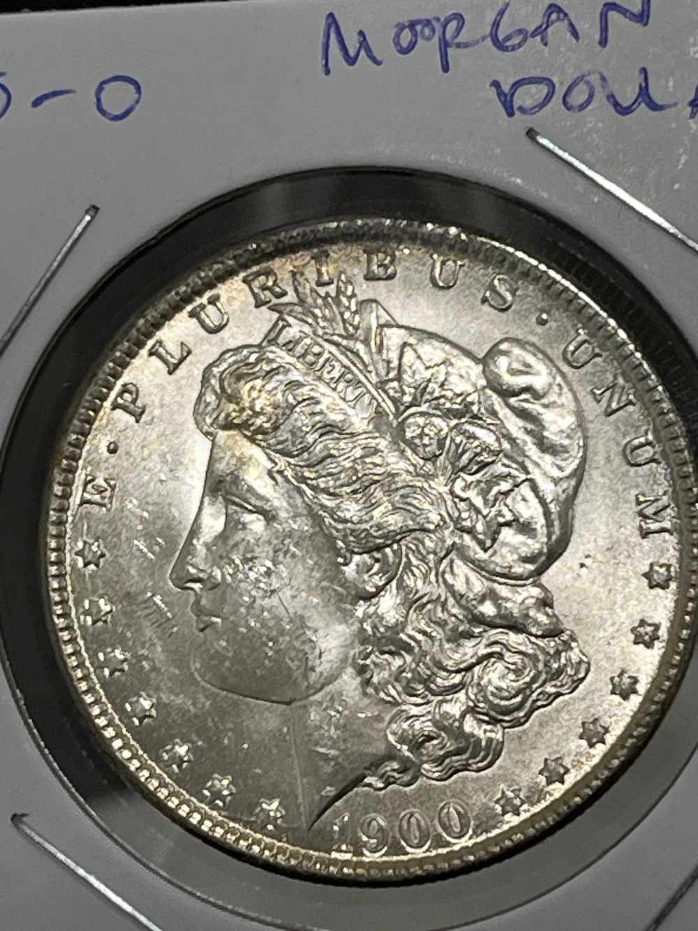 Beautiful 1900-O Morgan Silver Dollar 90% Silver BU!-img-2