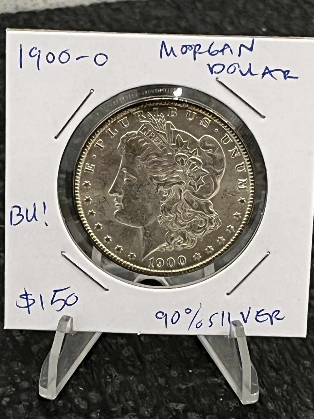 Beautiful 1900-O Morgan Silver Dollar 90% Silver BU!-img-0