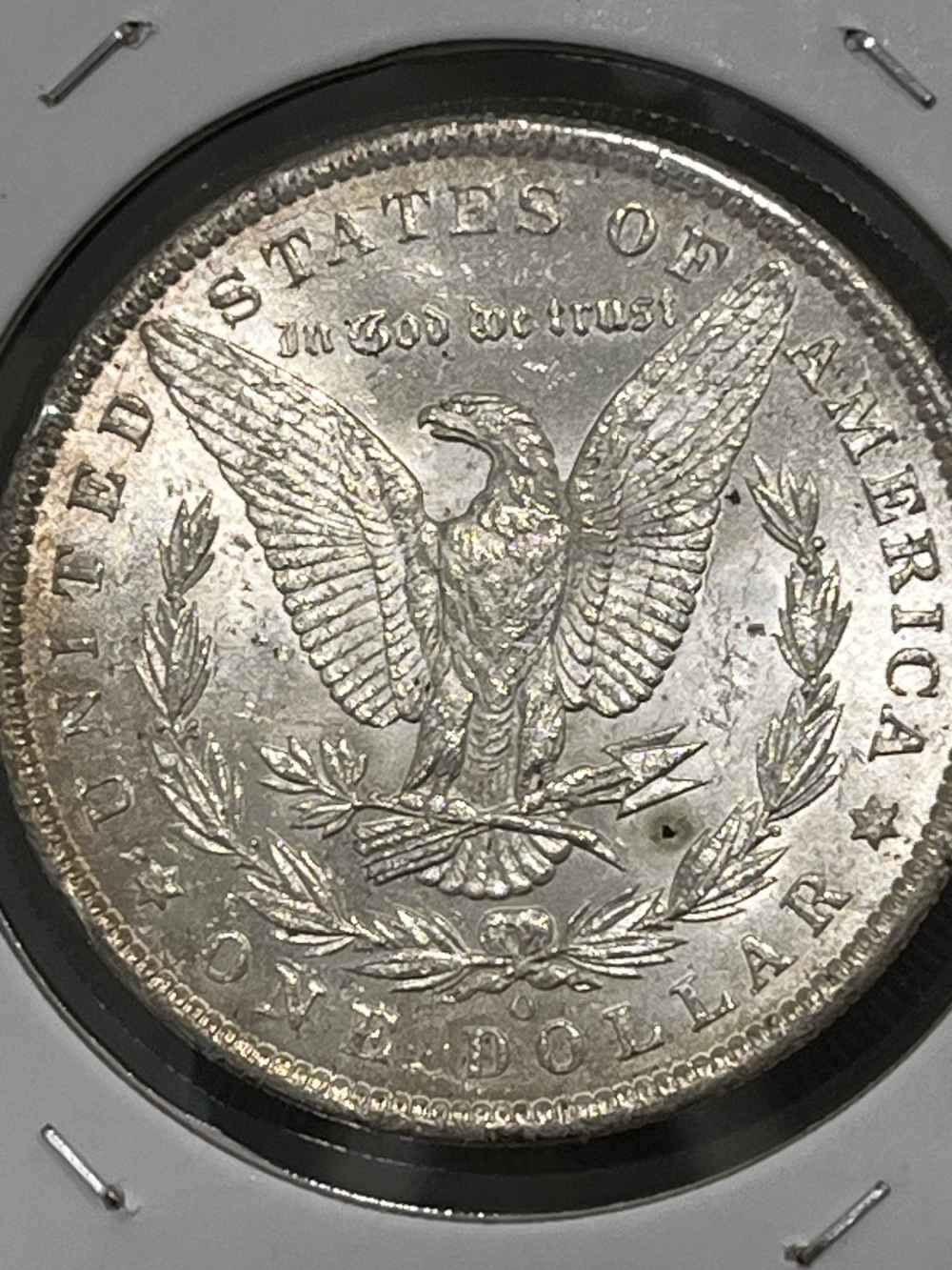 Beautiful 1885-O Morgan Silver Dollar 90% Silver BU!-img-3