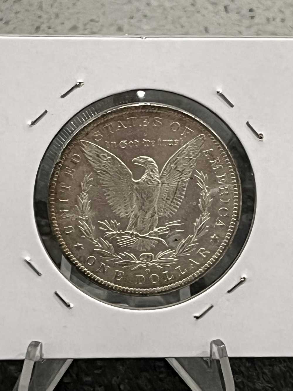 Beautiful 1885-O Morgan Silver Dollar 90% Silver BU!-img-1