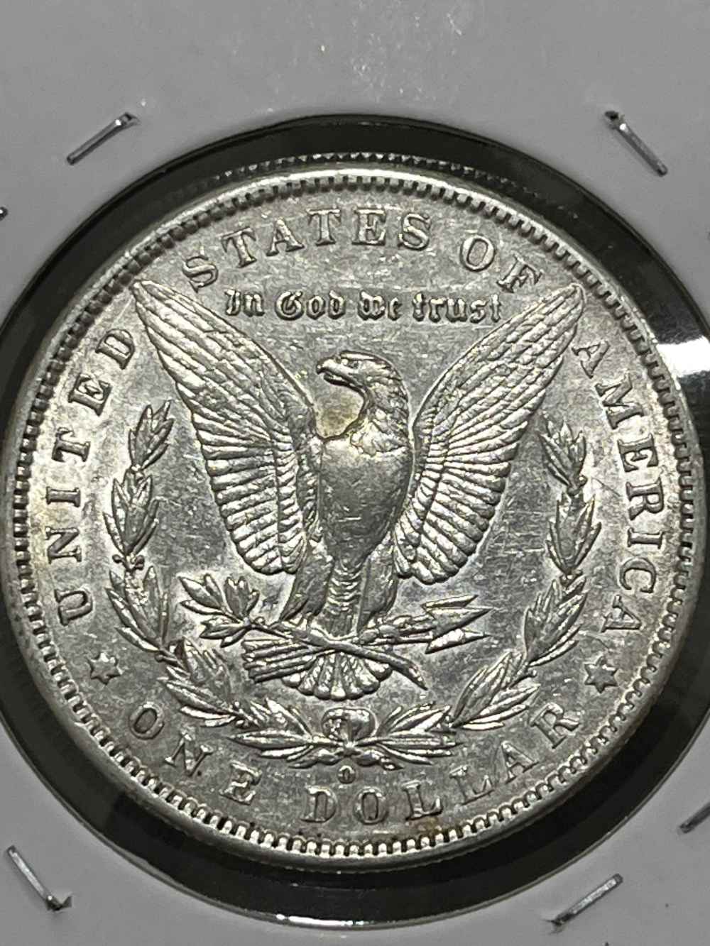 Beautiful 1899-O Morgan Silver Dollar 90% Silver AU-BU!-img-3