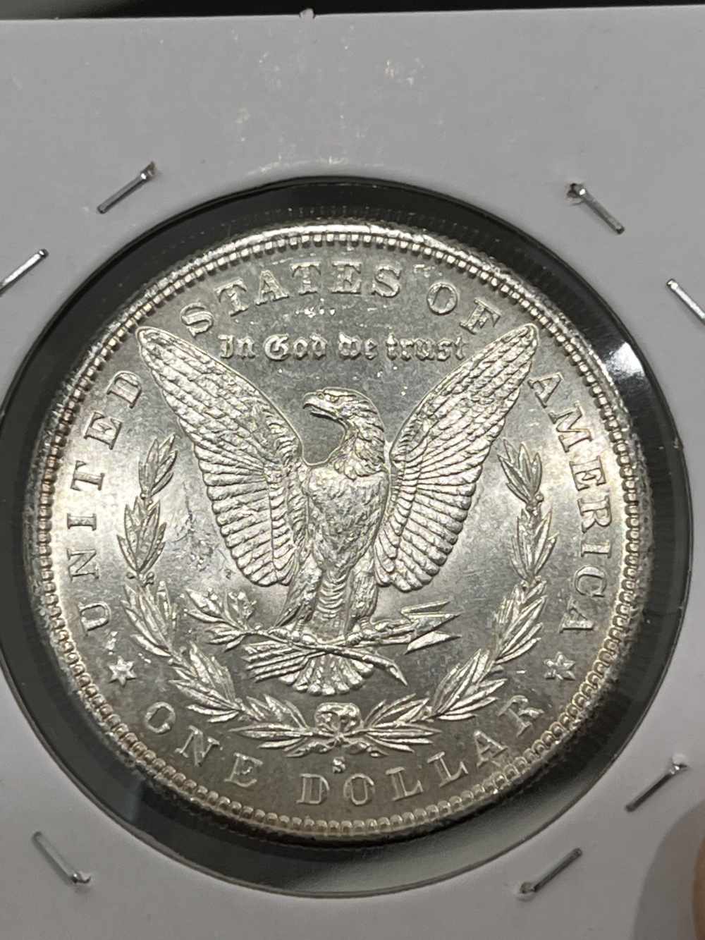 Beautiful 1882-S Morgan Silver Dollar Prooflike Brilliant Uncirculated!-img-3