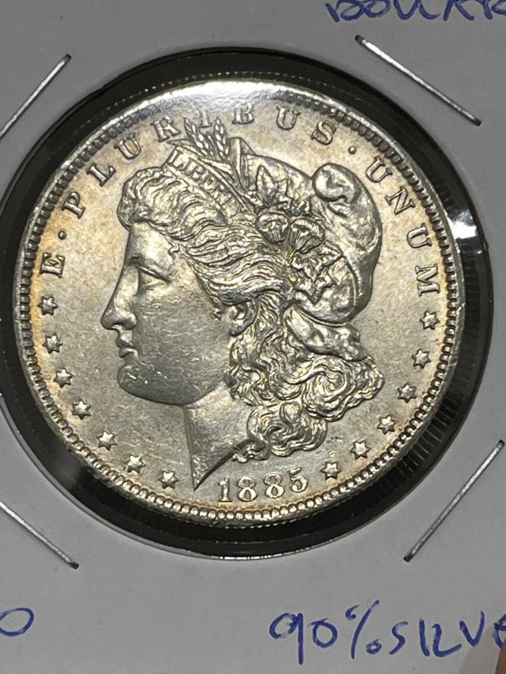 Beautiful 1885-O Morgan Silver Dollar 90% Silver BU!-img-2