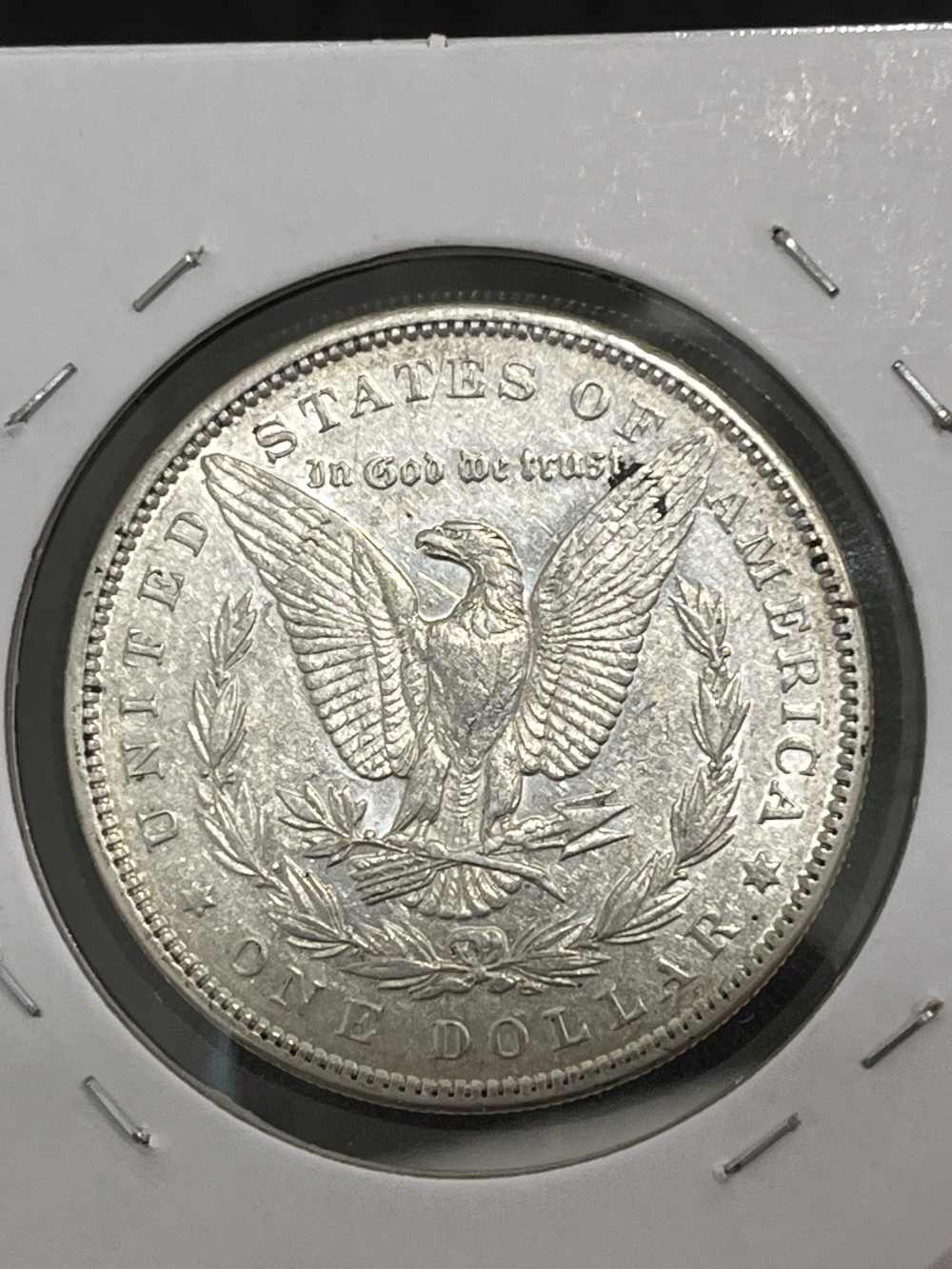 Beautiful 1891 Morgan Silver Dollar 90% Silver BU!-img-3