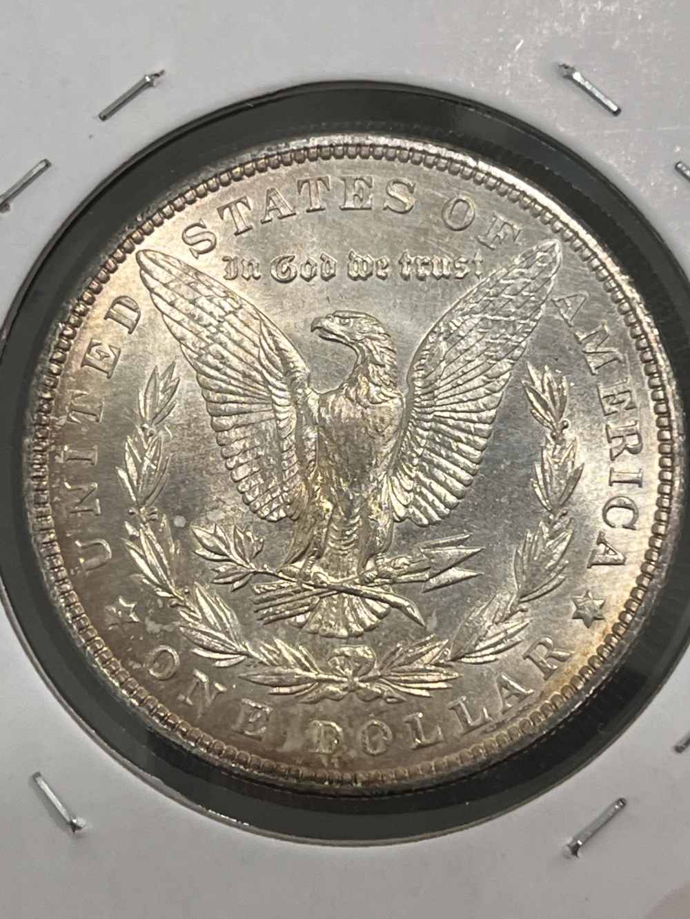 Beautiful 1902 Morgan Silver Dollar 90% Silver BU Beautiful Toning!-img-3