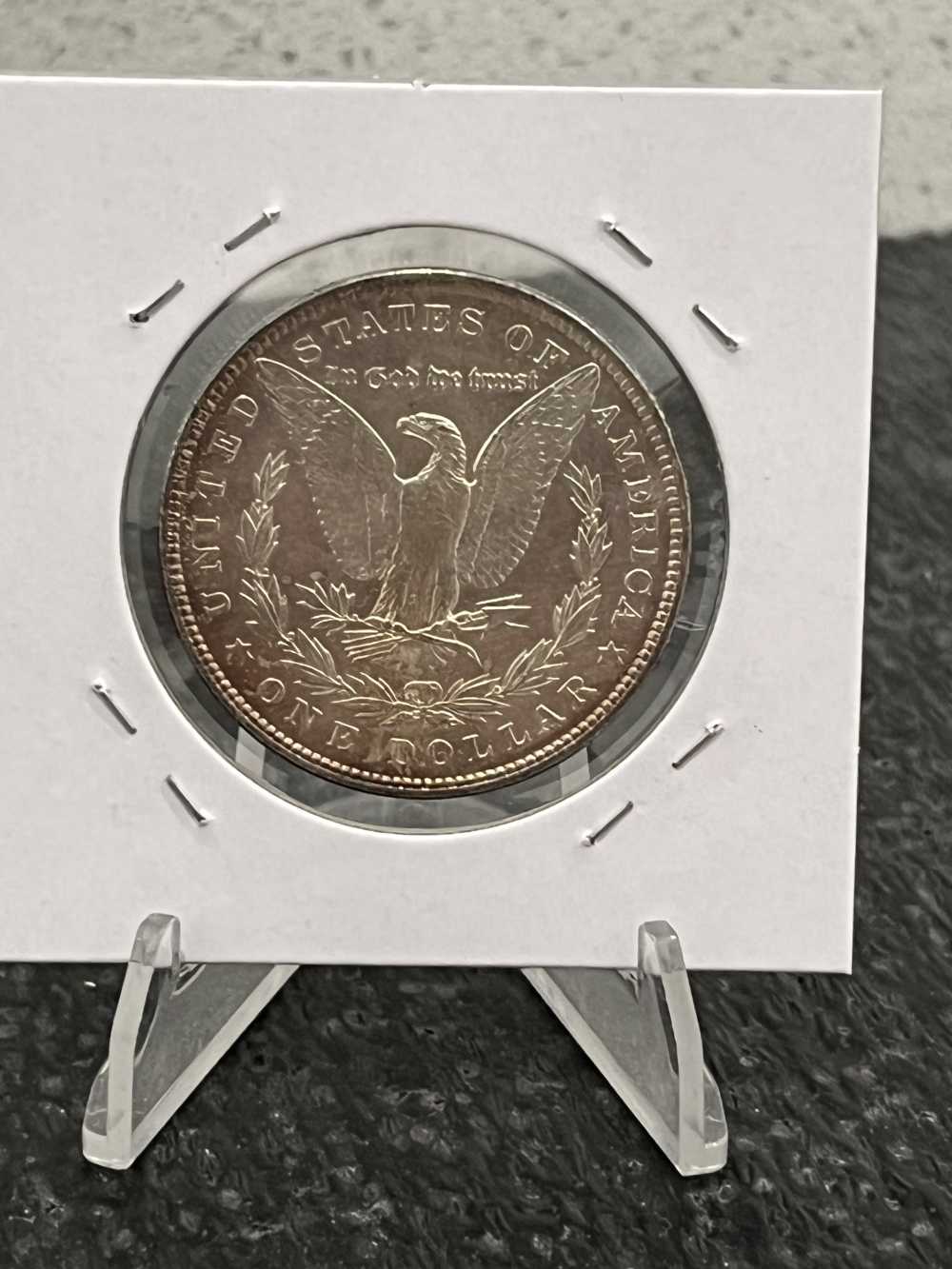 Beautiful 1902 Morgan Silver Dollar 90% Silver BU Beautiful Toning!-img-1