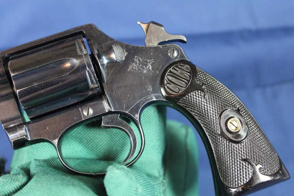 Colt Police Positive Special, Cal 38 Spl, 1st Issue, made 1908, Letter, C&R-img-11